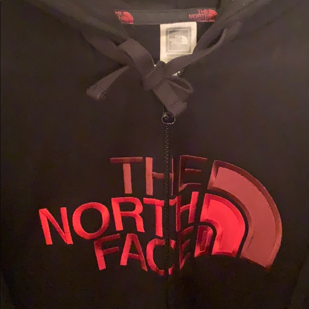 North Face black hood